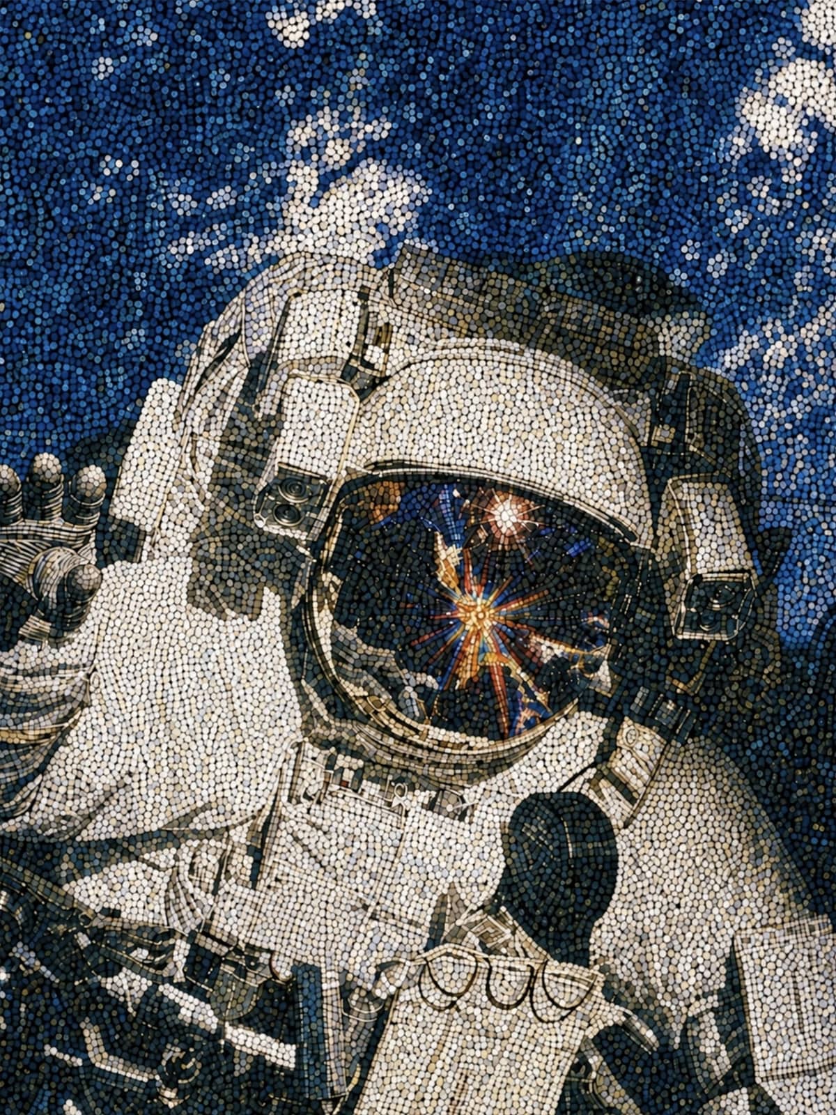 星を写す旅人