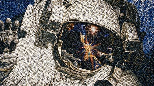 星を写す旅人