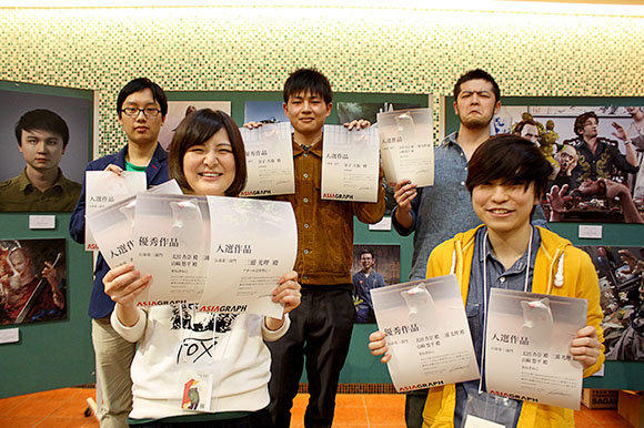 「ASIAGRAPH 2014」にて本学の学生作品が入賞