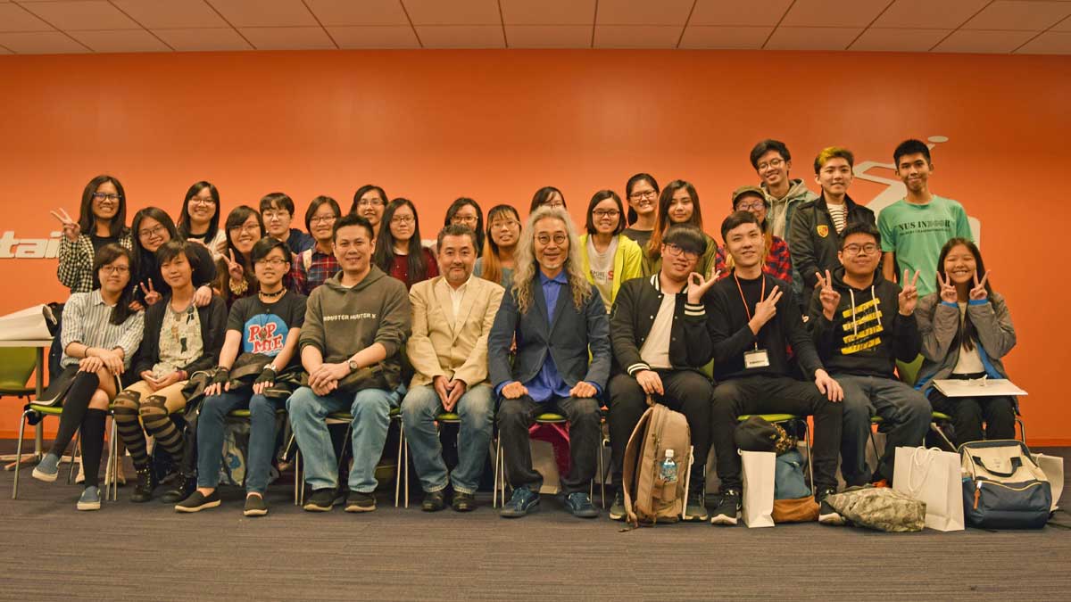 シンガポール・ポリテクニック学生来校 2週間のアニメプログラムを受講